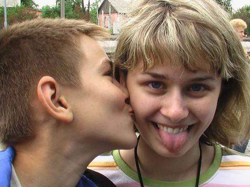 just one kiss